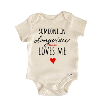 Longview Texas Baby Gift Baby Bodysuit