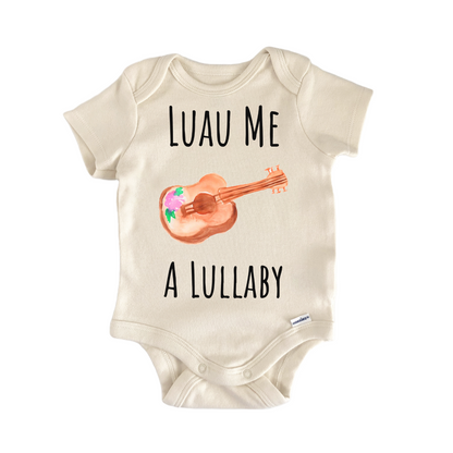 Hawaiian Luau Ukulele Baby Gift Baby Bodysuit