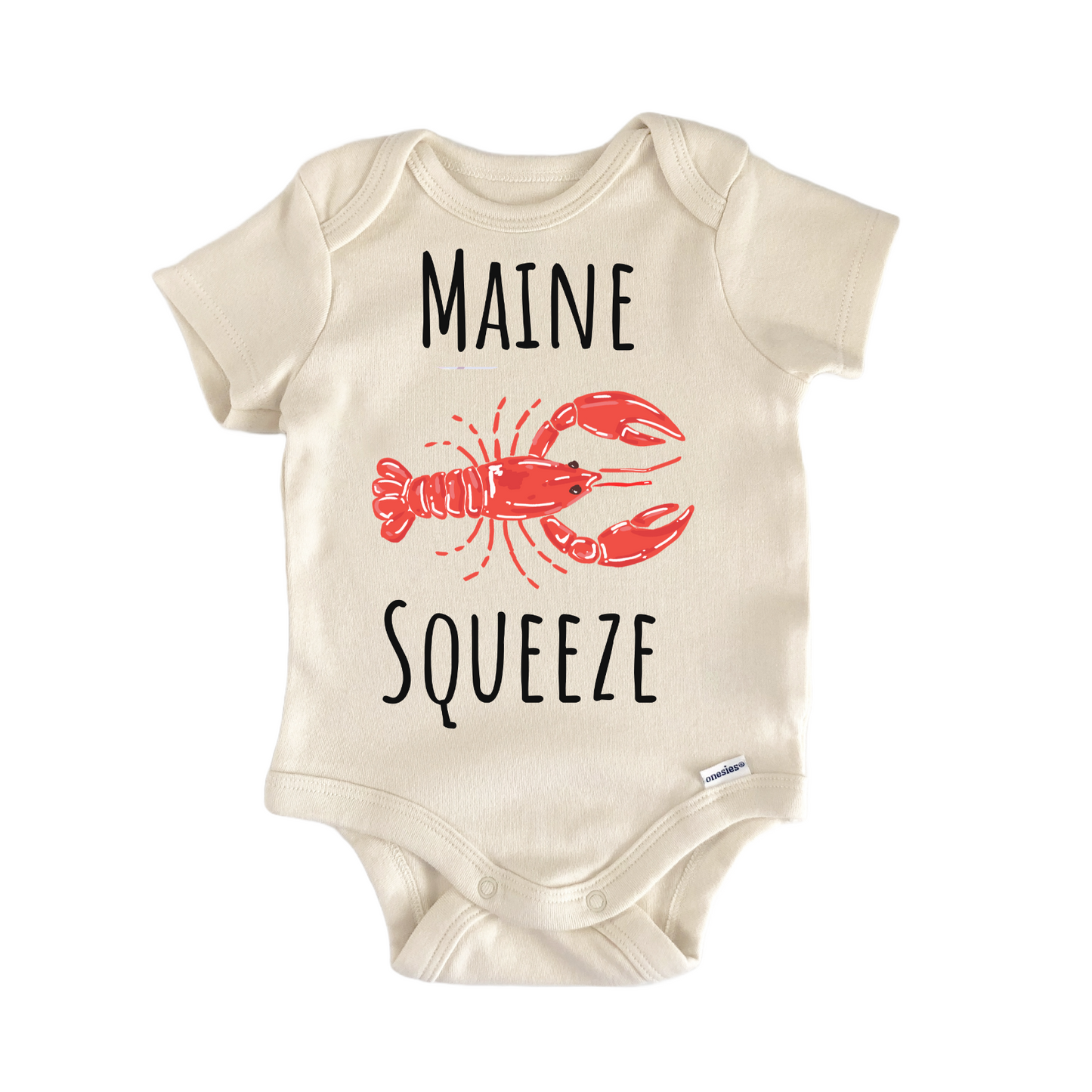 Maine Lobster Seafood Foodie Baby Gift Baby Bodysuit