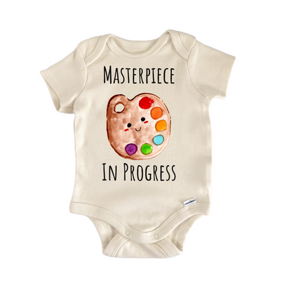 Masterpiece Artist Fine Art Painting Teacher Baby Gift Baby Bodysuit