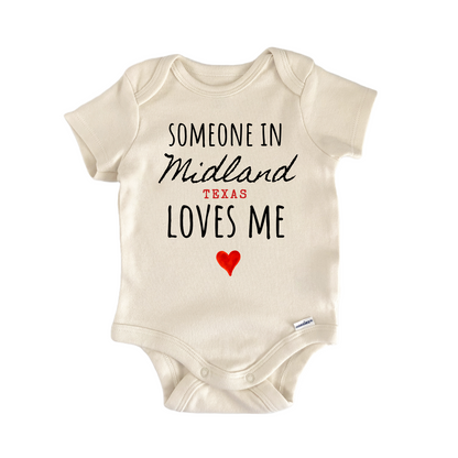 Midland Texas Baby Gift Baby Bodysuit