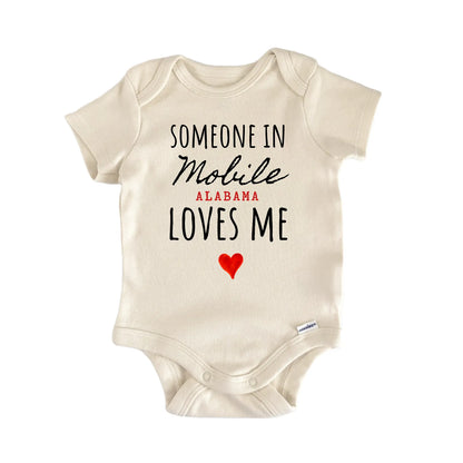 Mobile Alabama Baby Gift Baby Bodysuit