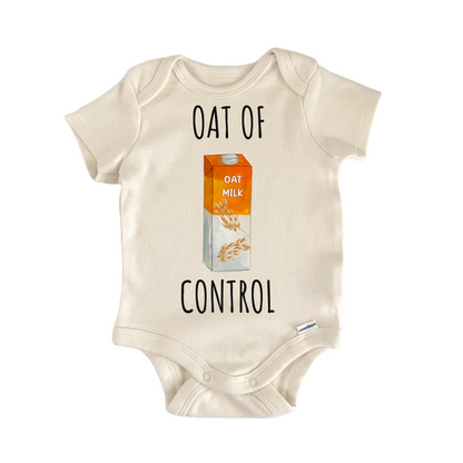 Oat Milk Dairy Drink Beverage Baby Gift Baby Bodysuit