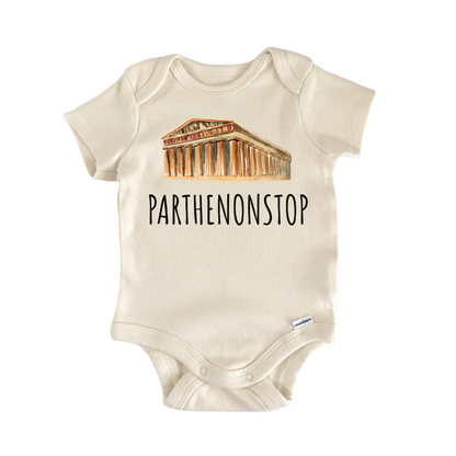 Parthenon Greek Greece Baby Gift Baby Bodysuit
