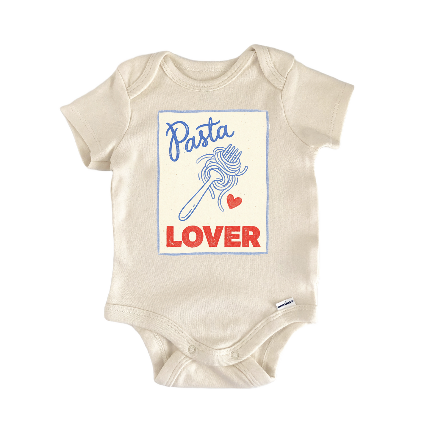 Pasta Lover Italian Fork Baby Gift Baby Bodysuit