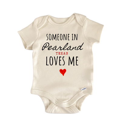 Pearland Texas Baby Gift Baby Bodysuit