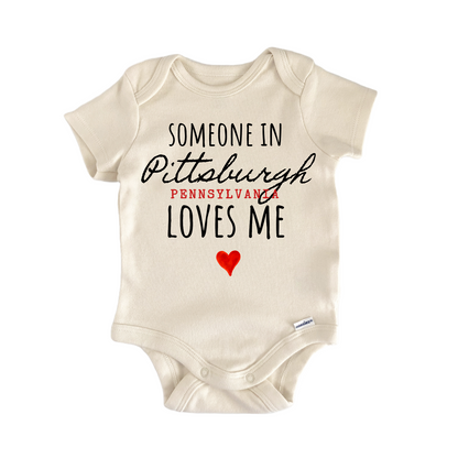 Pittsburgh Pennsylvania Baby Gift Baby Bodysuit