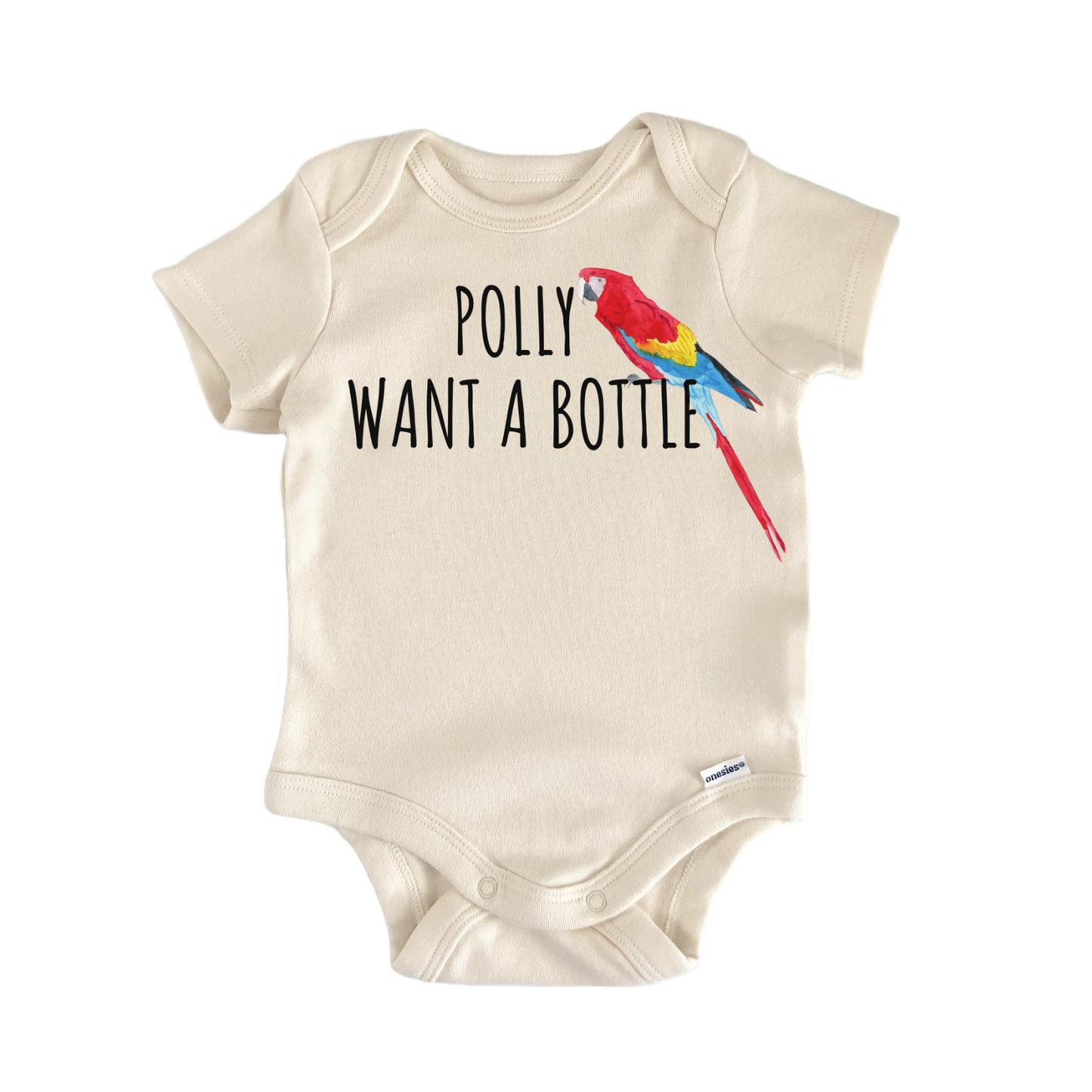 Exotic Bird Parrot Baby Gift Baby Bodysuit