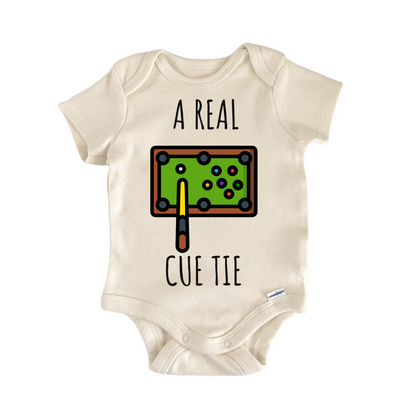 Pool Table Billiards Cue Baby Gift Baby Bodysuit