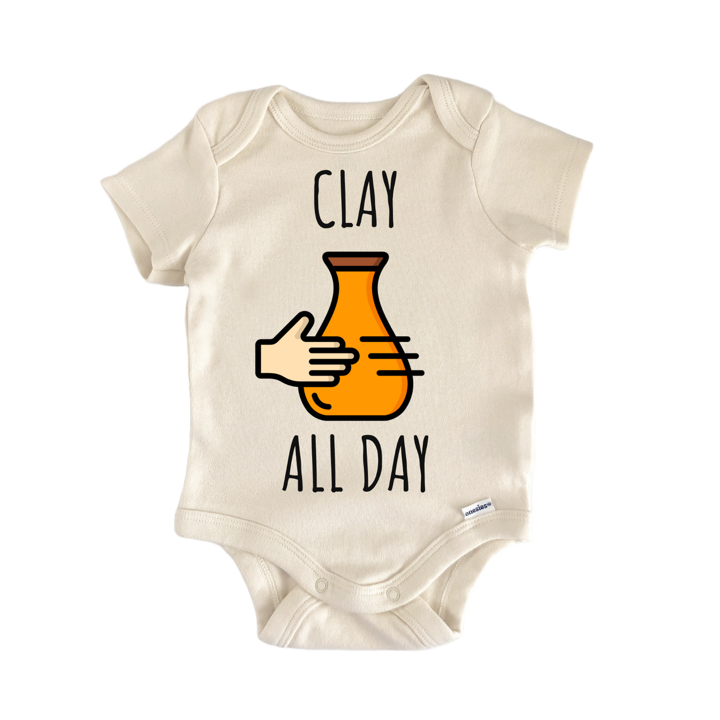 Pottery Making Clay Ceramic Baby Gift Baby Bodysuit
