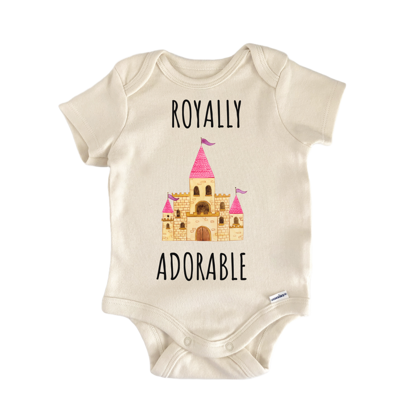 Princess Castle Movie Royal Baby Gift Baby Bodysuit