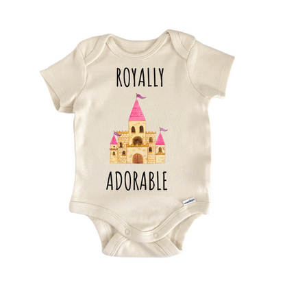 Princess Castle Movie Royal Baby Gift Baby Bodysuit