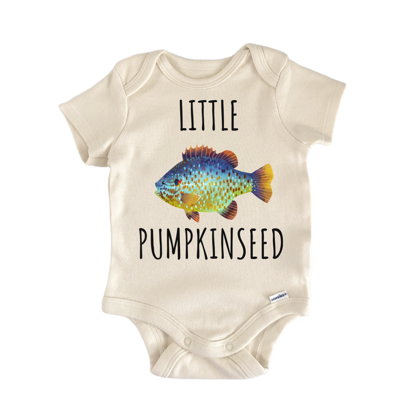Pumpkinseed Fish Freshwater Fishing Baby Gift Baby Bodysuit