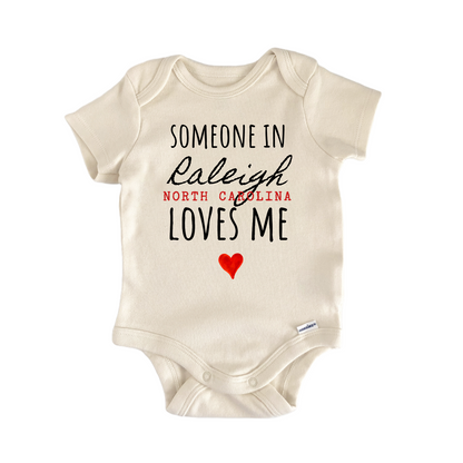 Raleigh North Carolina Baby Gift Baby Bodysuit