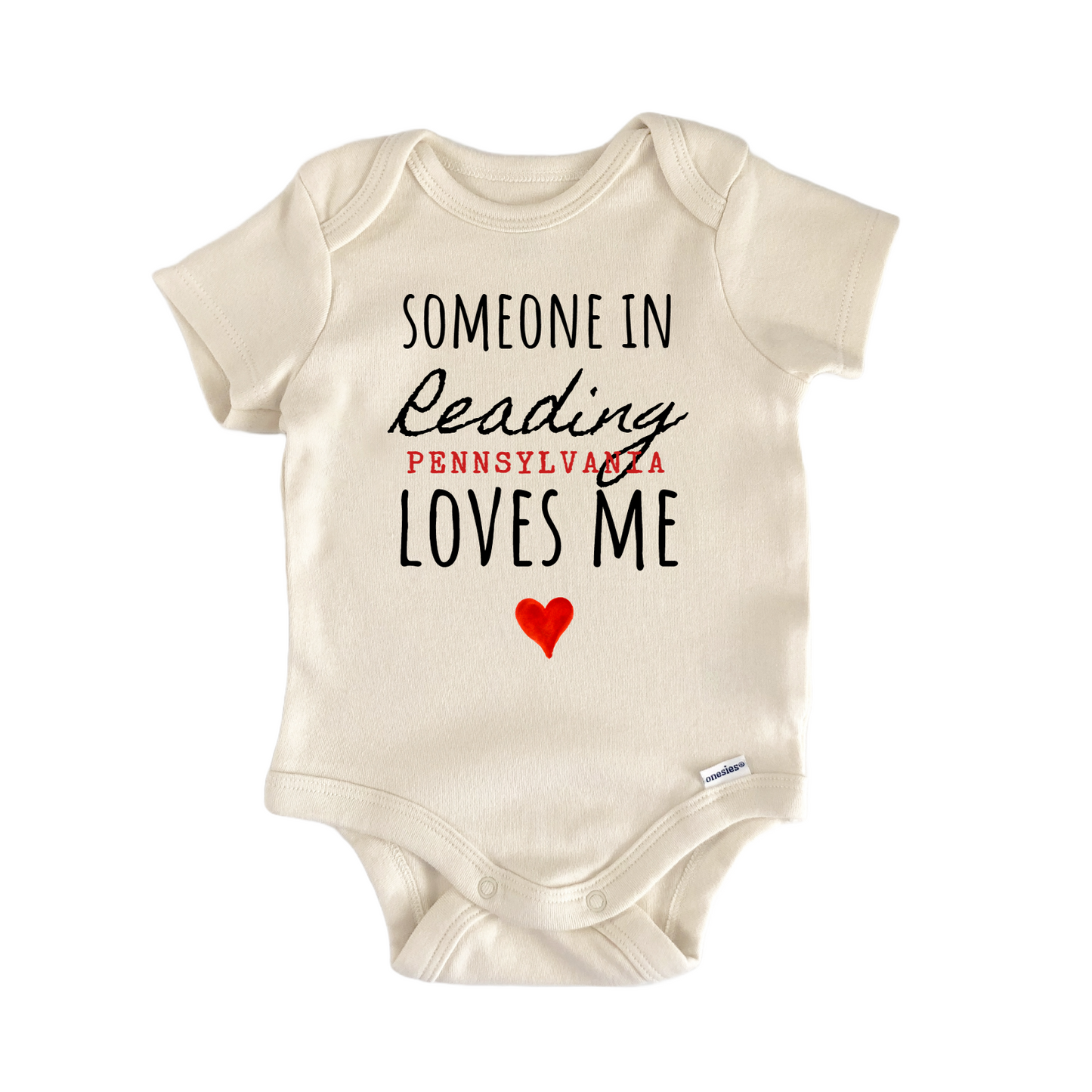 Reading Pennsylvania Baby Gift Baby Bodysuit