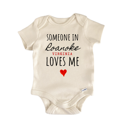 Roanoke Virginia Baby Gift Baby Bodysuit