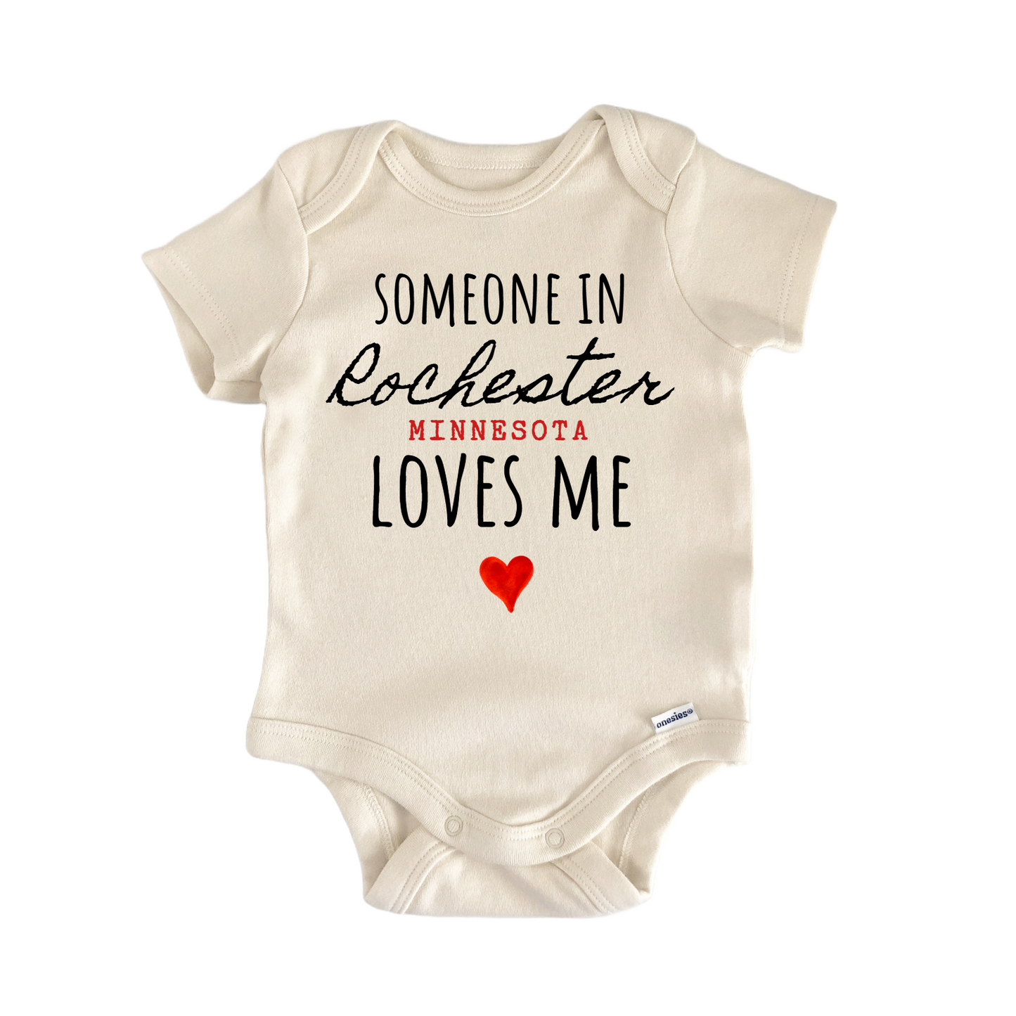 Rochester Minnesota Baby Gift Baby Bodysuit