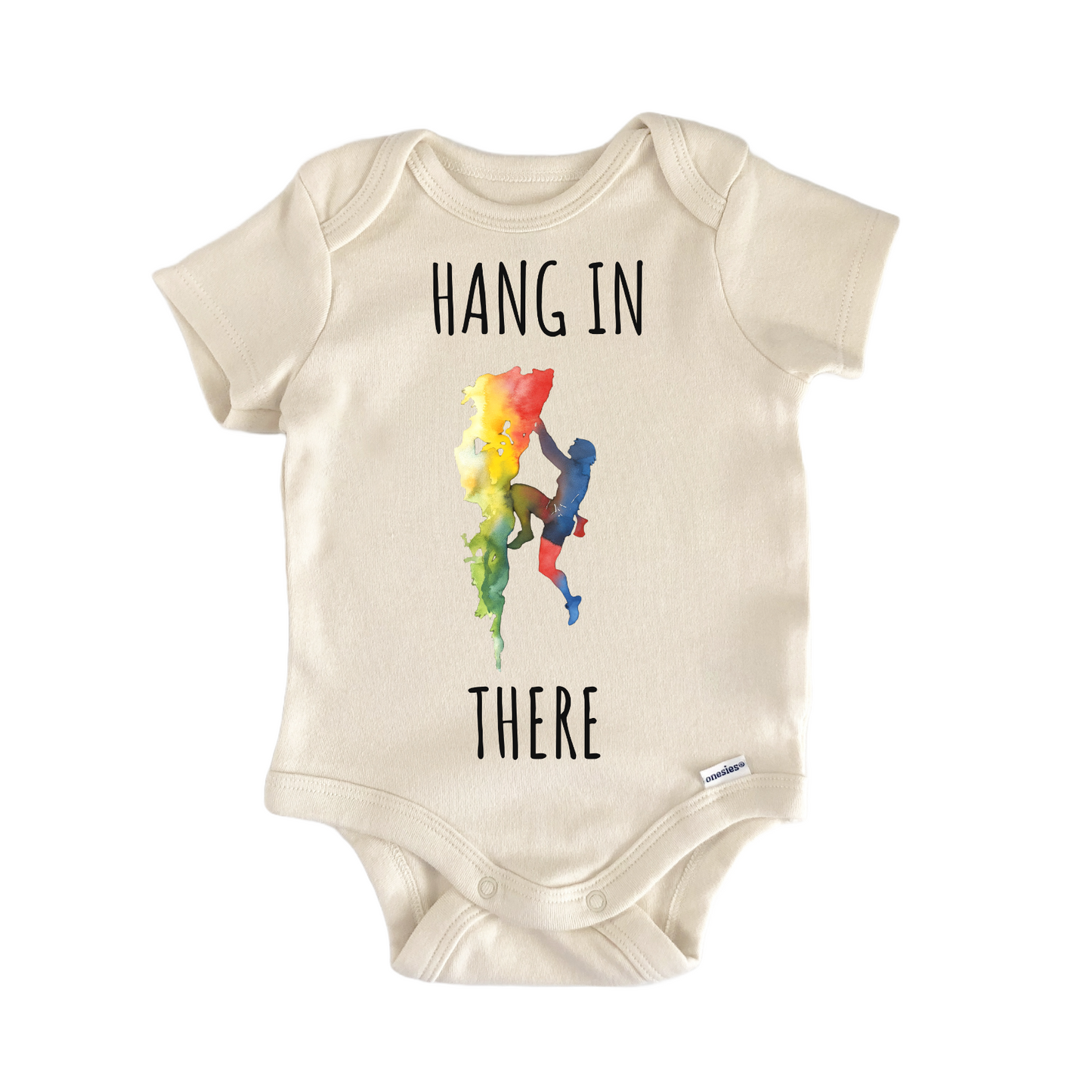 Rock Climbing Climber Baby Gift Baby Bodysuit
