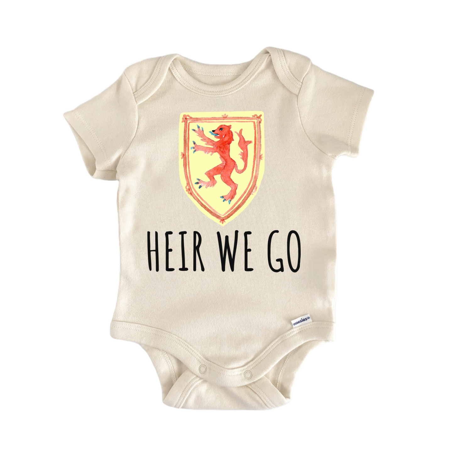 Scottish Royal Arms Baby Gift Baby Bodysuit