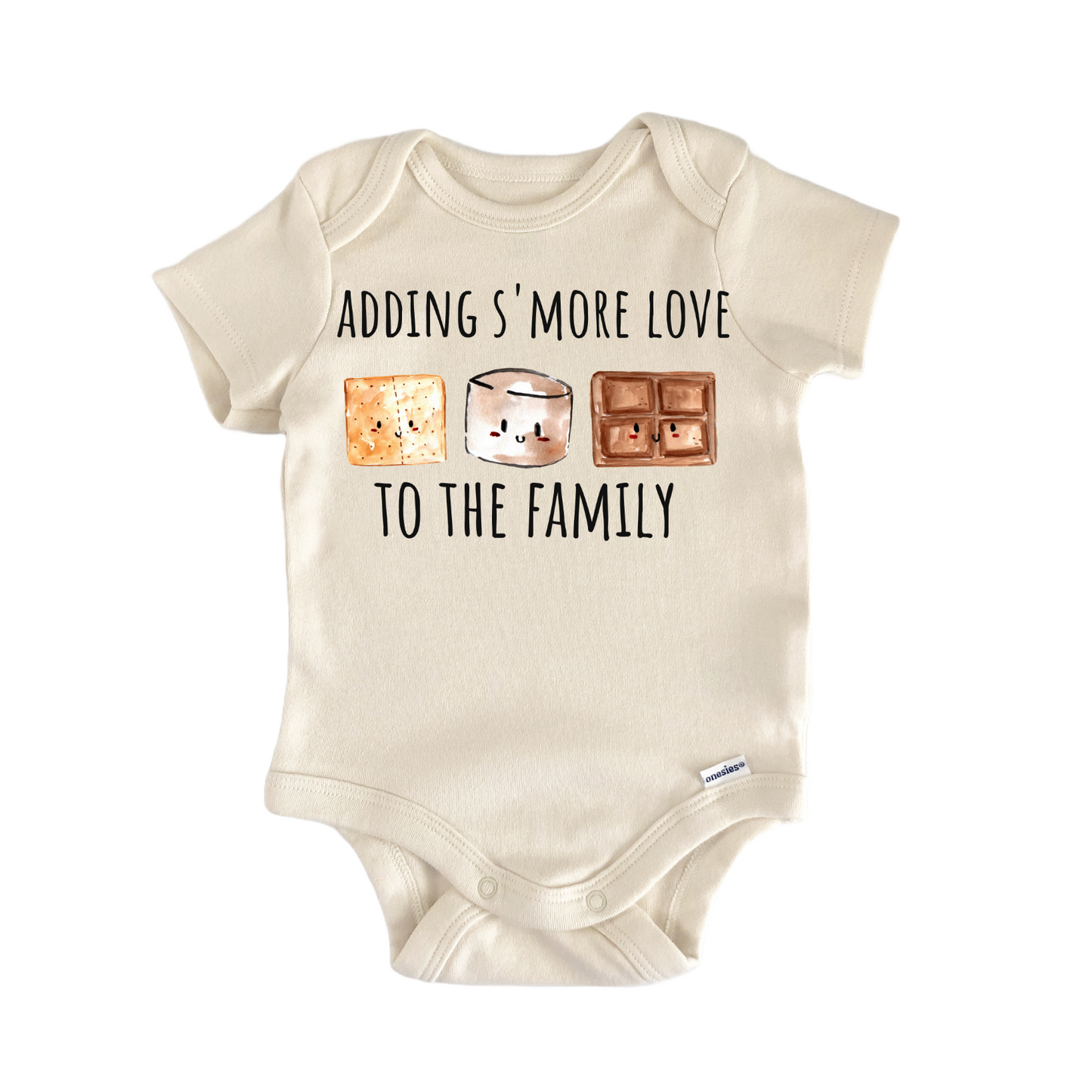 S'more Love Family Campfire Camping Baby Gift Baby Bodysuit