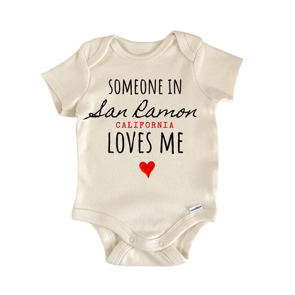 San Ramon California Baby Gift Baby Bodysuit