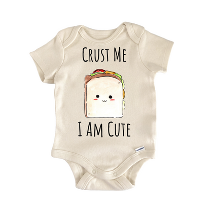 Sandwich Crust Deli Meat Slices Baby Gift Baby Bodysuit