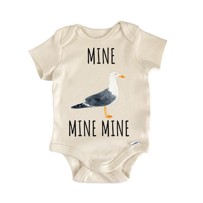 Seagull Mine Beach Bird Baby Gift Baby Bodysuit