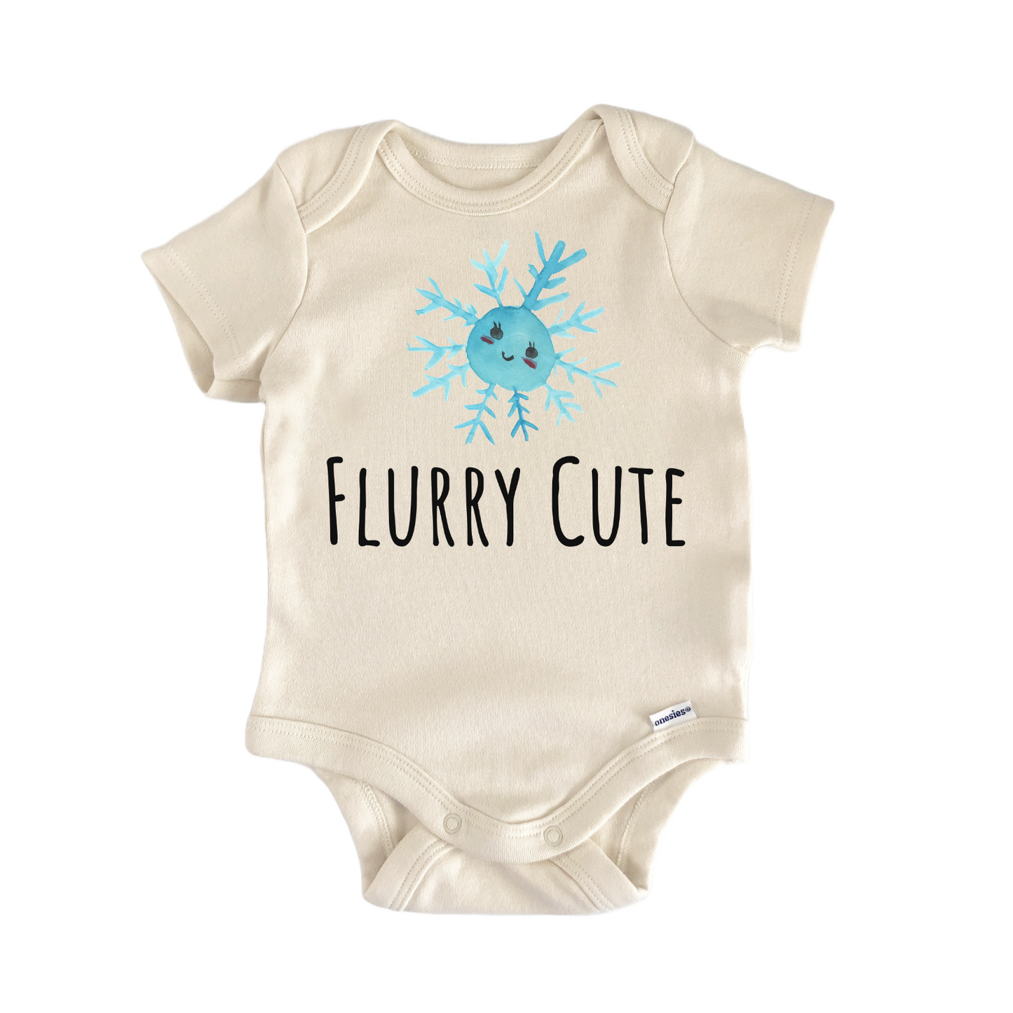 Snow Flurry Cute Winter Baby Gift Baby Bodysuit