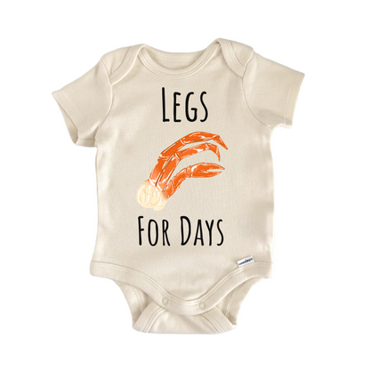 Snow Crab Legs Seafood Baby Gift Baby Bodysuit