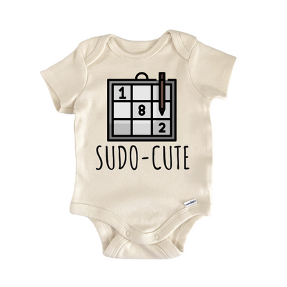 Sudoku Puzzle Game Baby Gift Baby Bodysuit