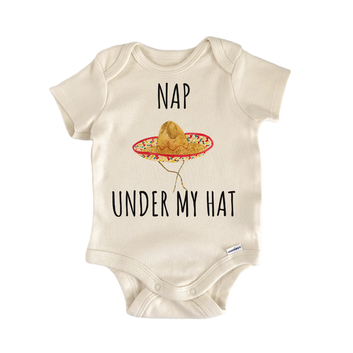 Sombrero Mexican Hat Fiesta Cinco Baby Gift Baby Bodysuit
