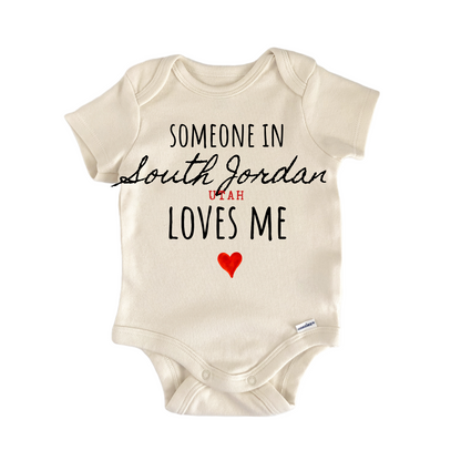 South Jordan Utah Baby Gift Baby Bodysuit