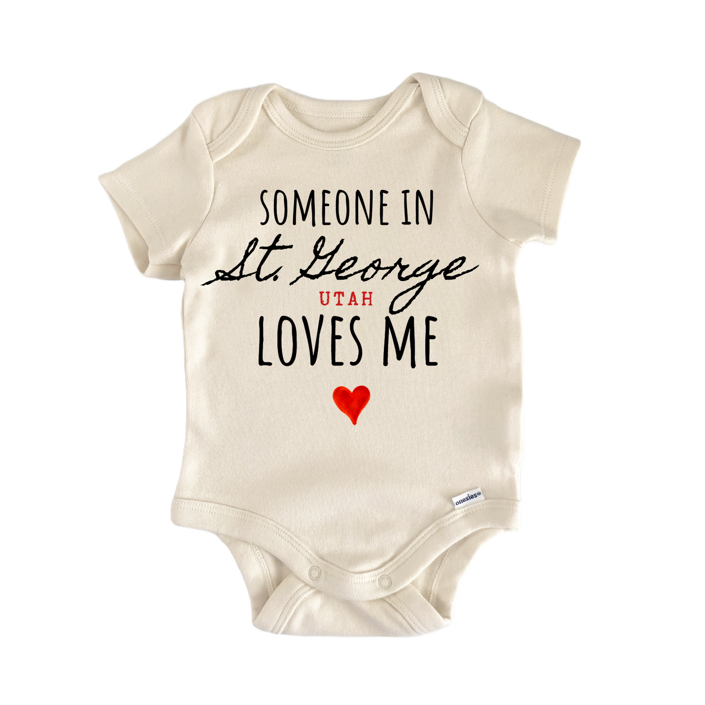 St George Utah Baby Gift Baby Bodysuit