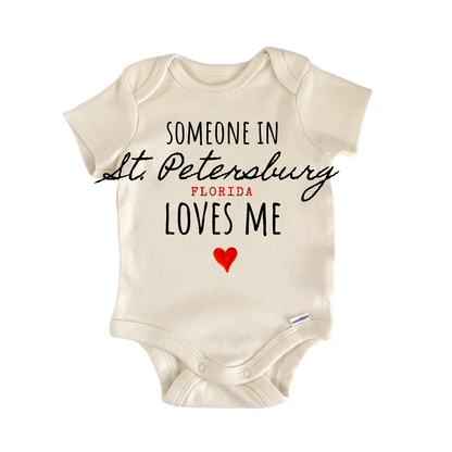 St Petersburg Florida Baby Gift Baby Bodysuit