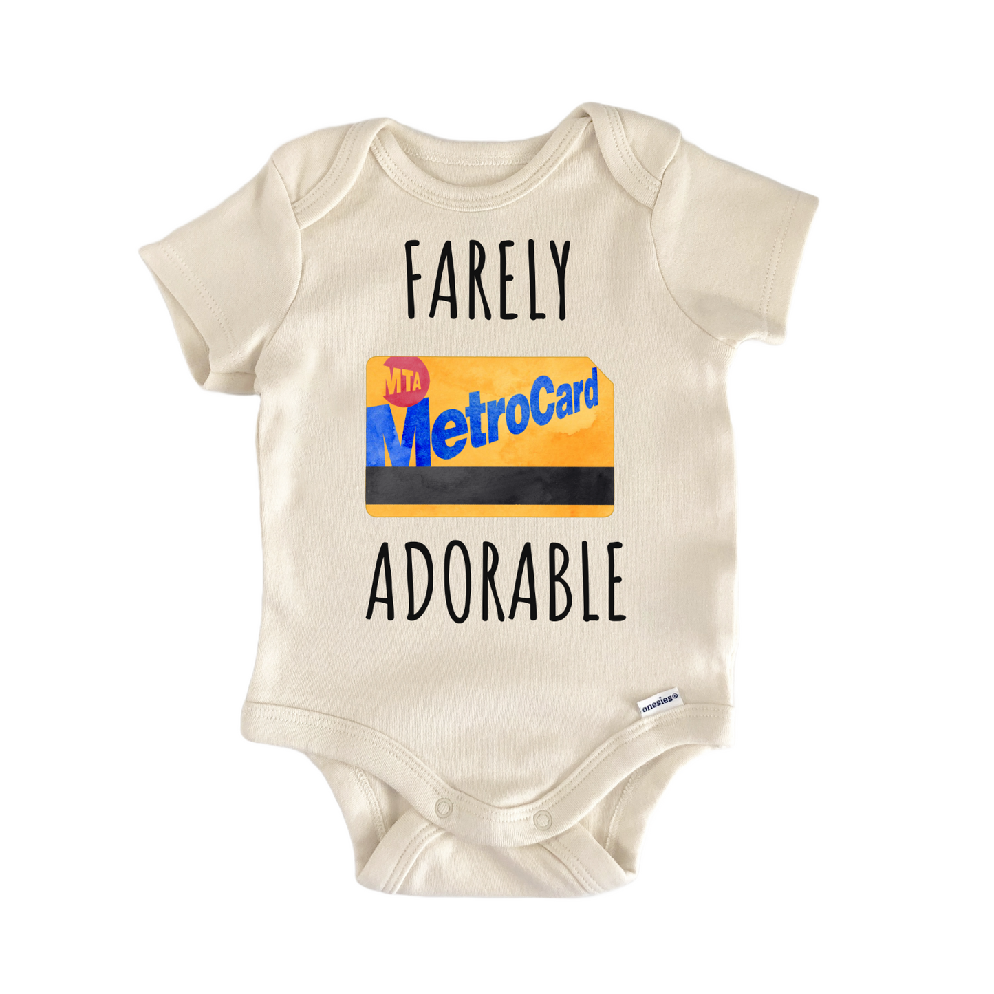 Subway New York City Metro Baby Gift Baby Bodysuit