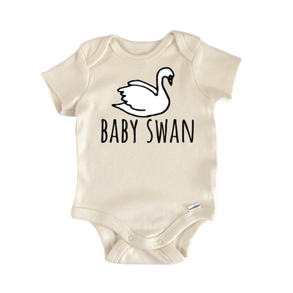 Swan Birdwatching Baby Gift Baby Bodysuit