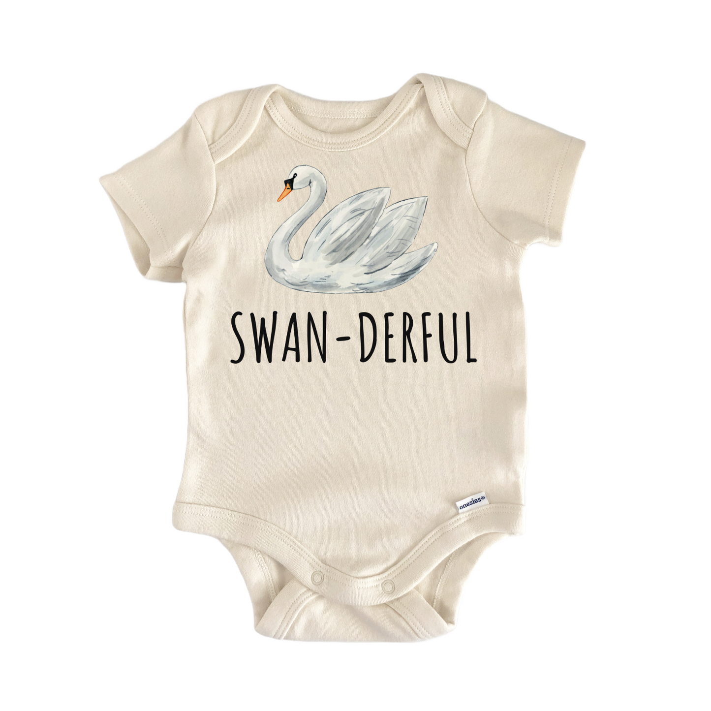 Swan Goose Lake Bird Baby Gift Baby Bodysuit