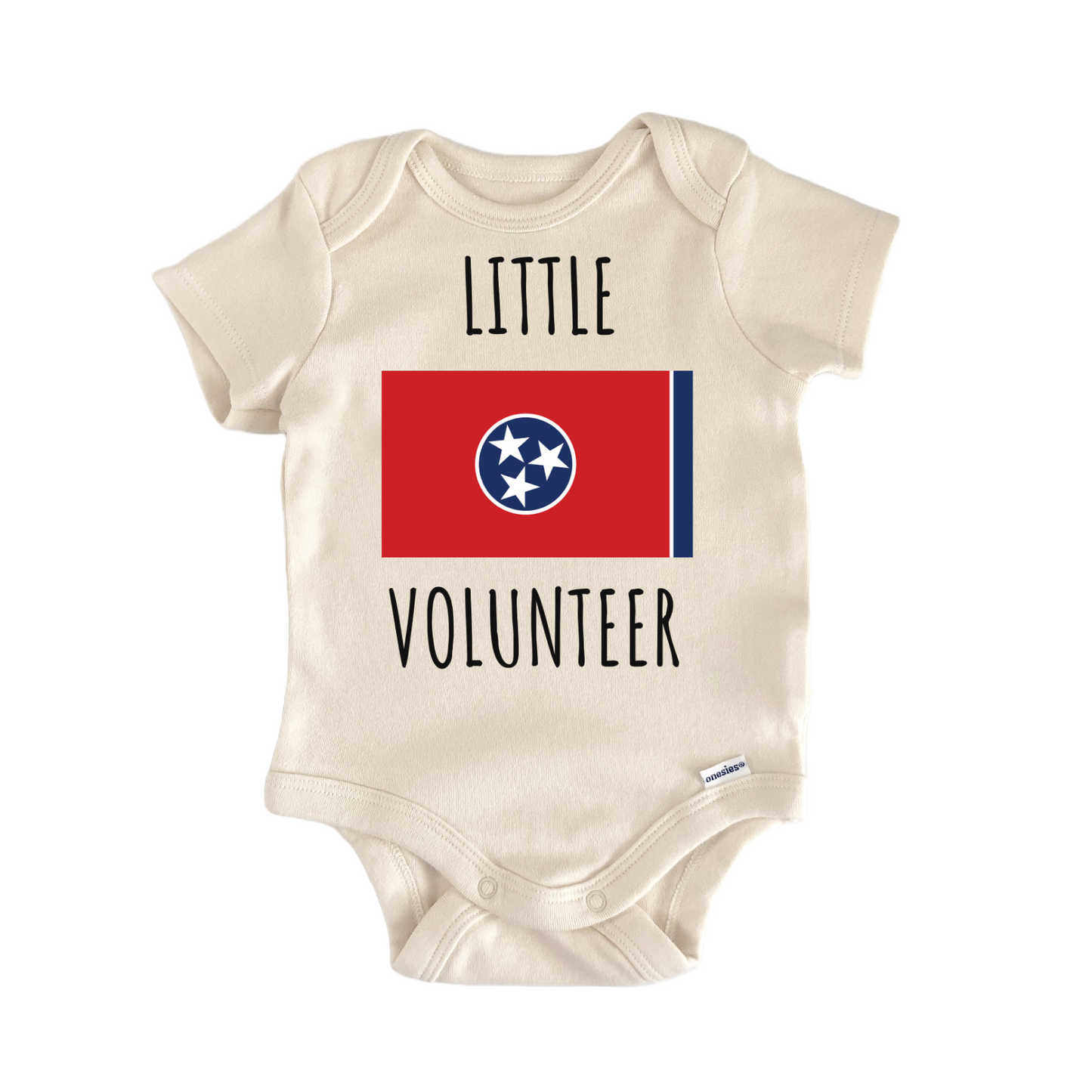 Tennessee Volunteer State Flag Baby Gift Baby Bodysuit