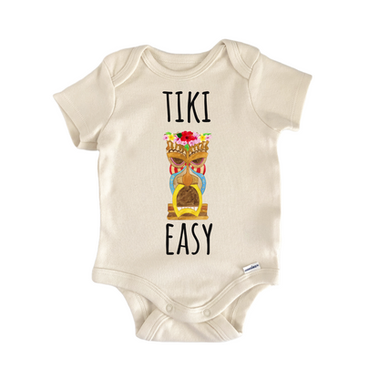 Tiki Hawaii Aloha Tropical Baby Gift Baby Bodysuit