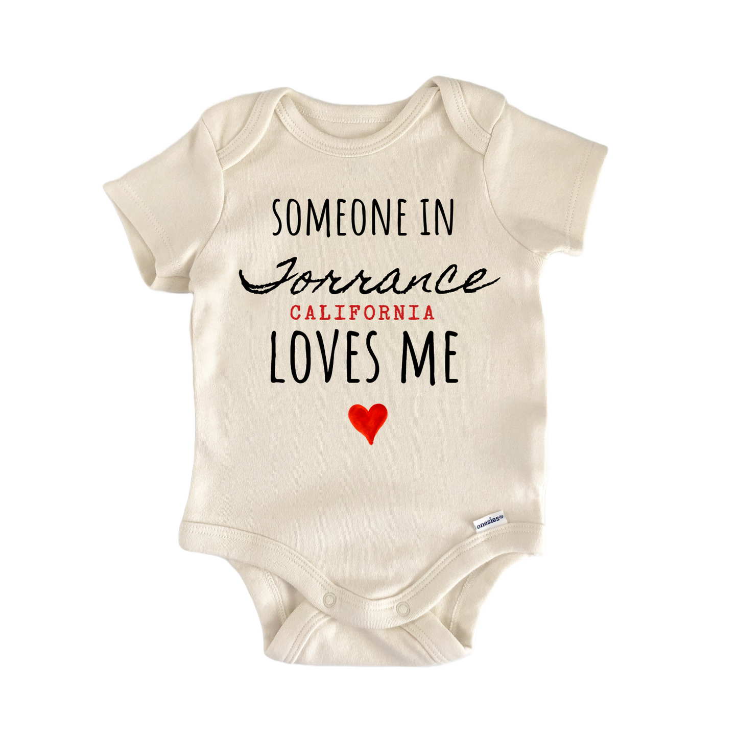 Torrance California Baby Gift Baby Bodysuit