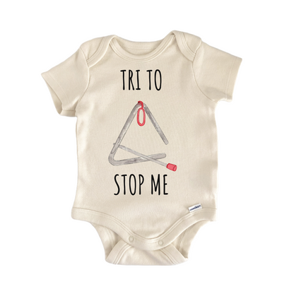 Triangle Instrument Marching Band Music Baby Gift Baby Bodysuit