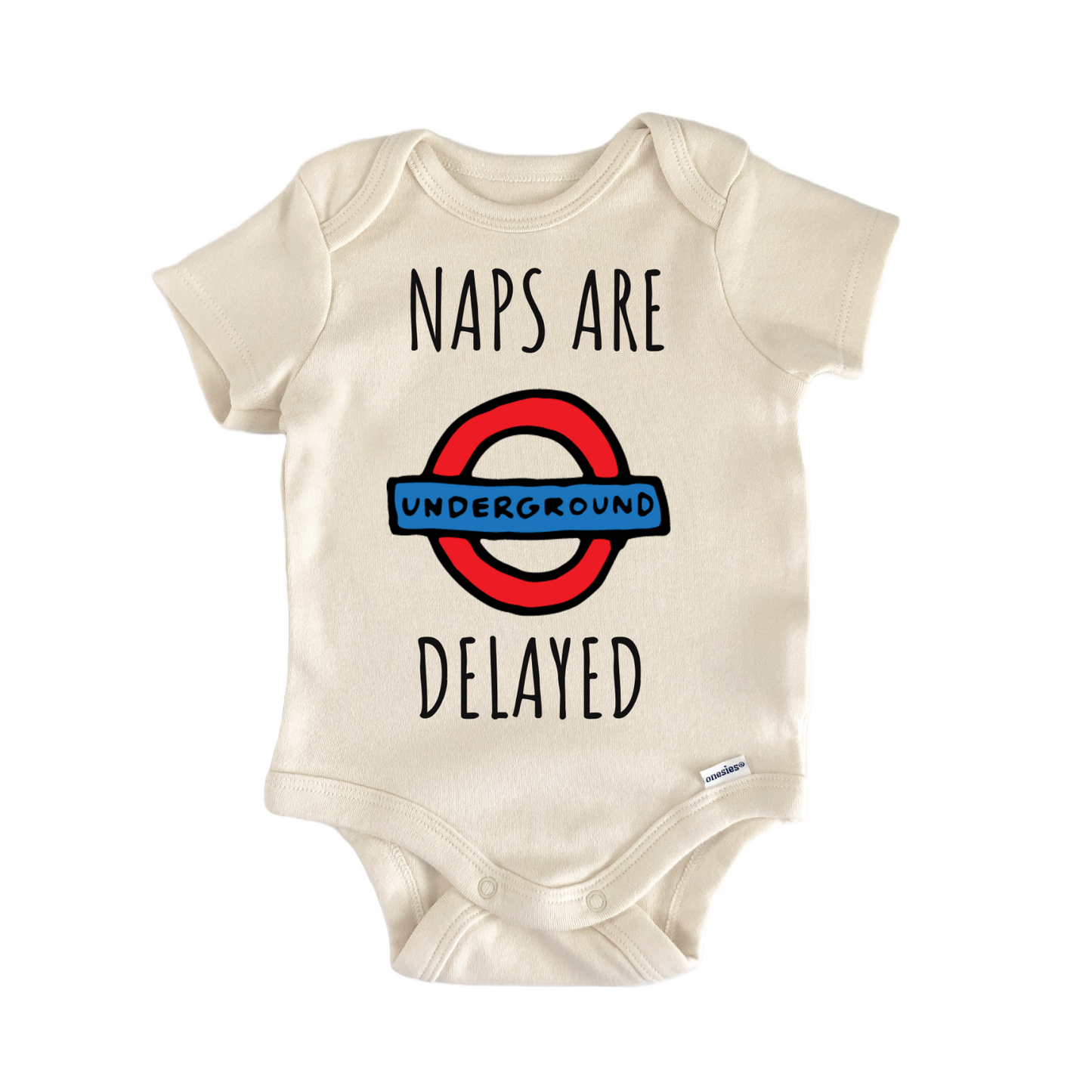 Underground London England Baby Gift Baby Bodysuit