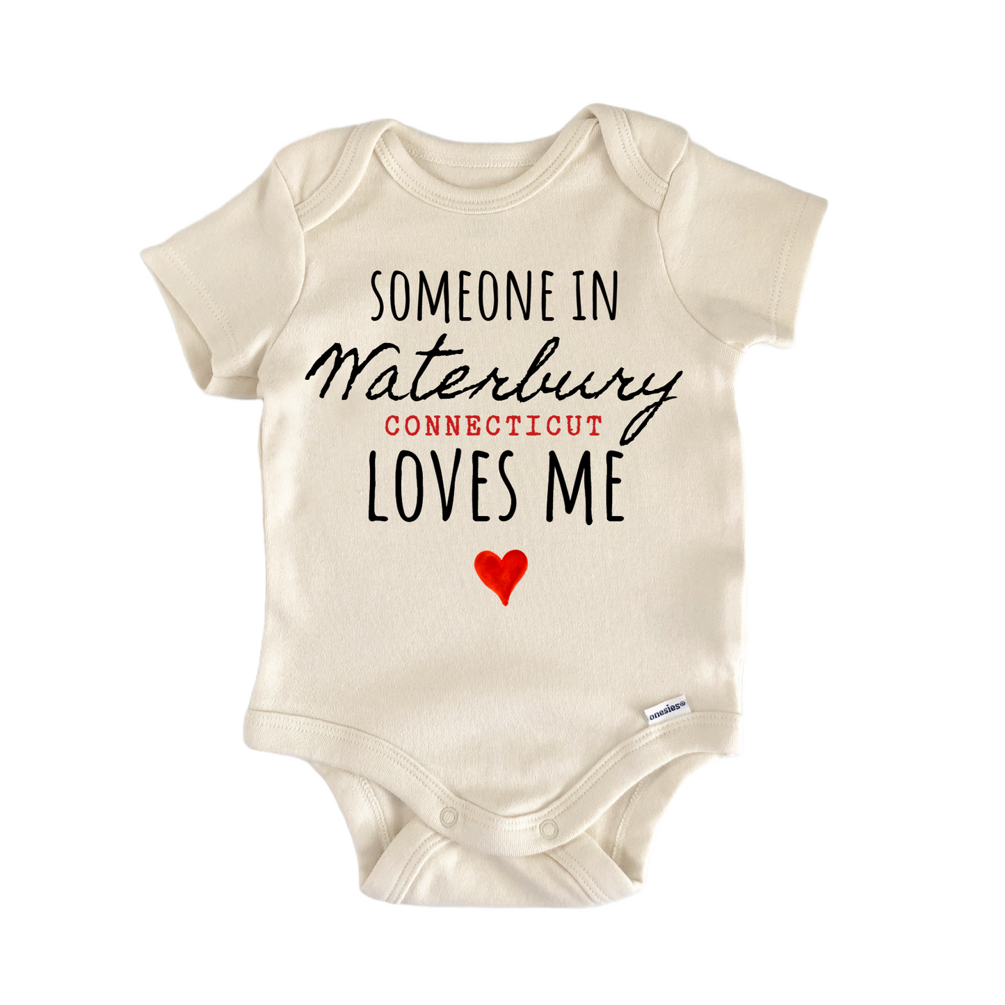Waterbury Connecticut Baby Gift Baby Bodysuit
