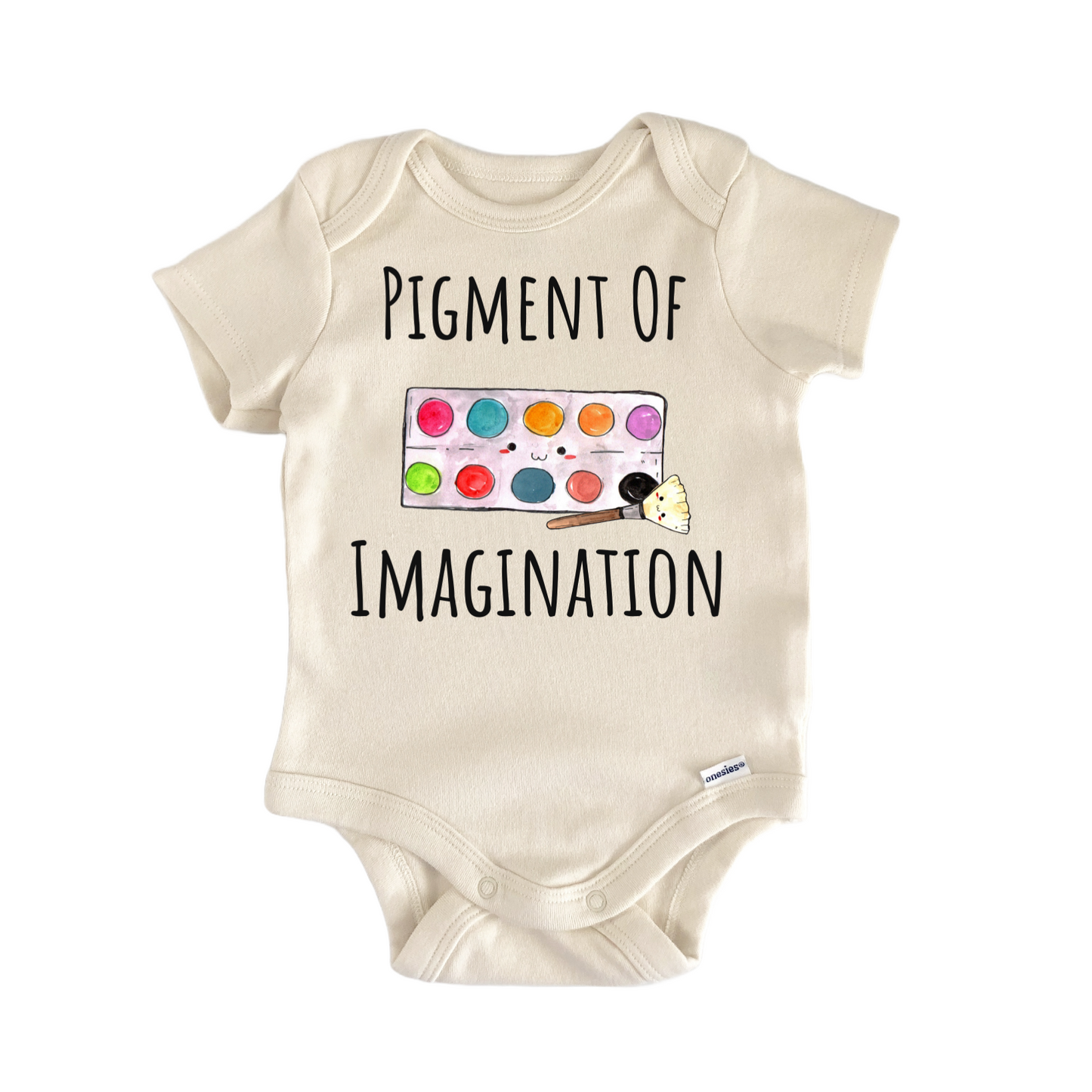 Watercolor Artist Painting Baby Gift Baby Bodysuit