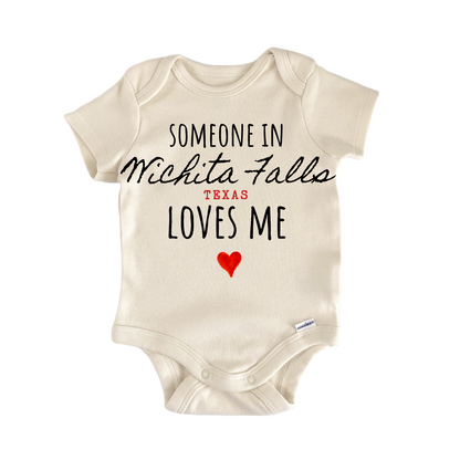 Wichita Falls Texas Baby Gift Baby Bodysuit