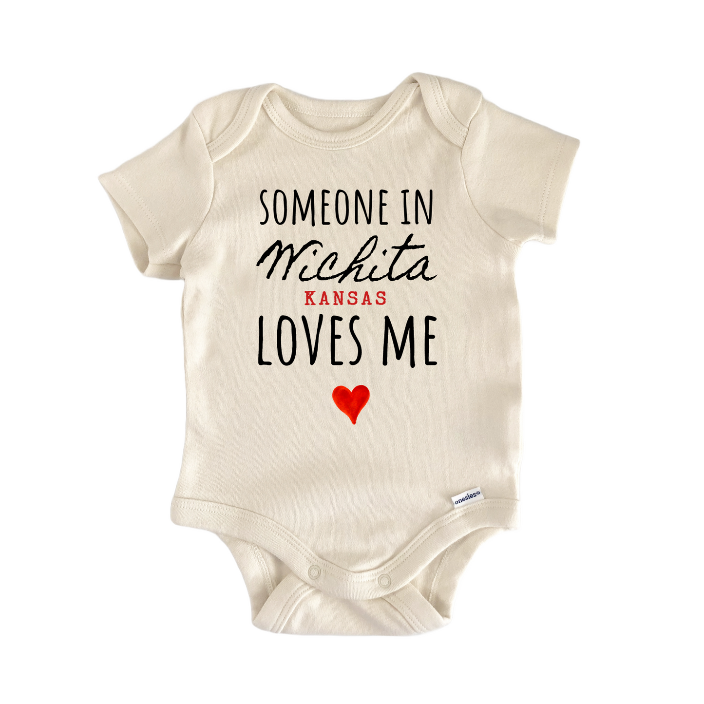 Wichita Kansas Baby Gift Baby Bodysuit
