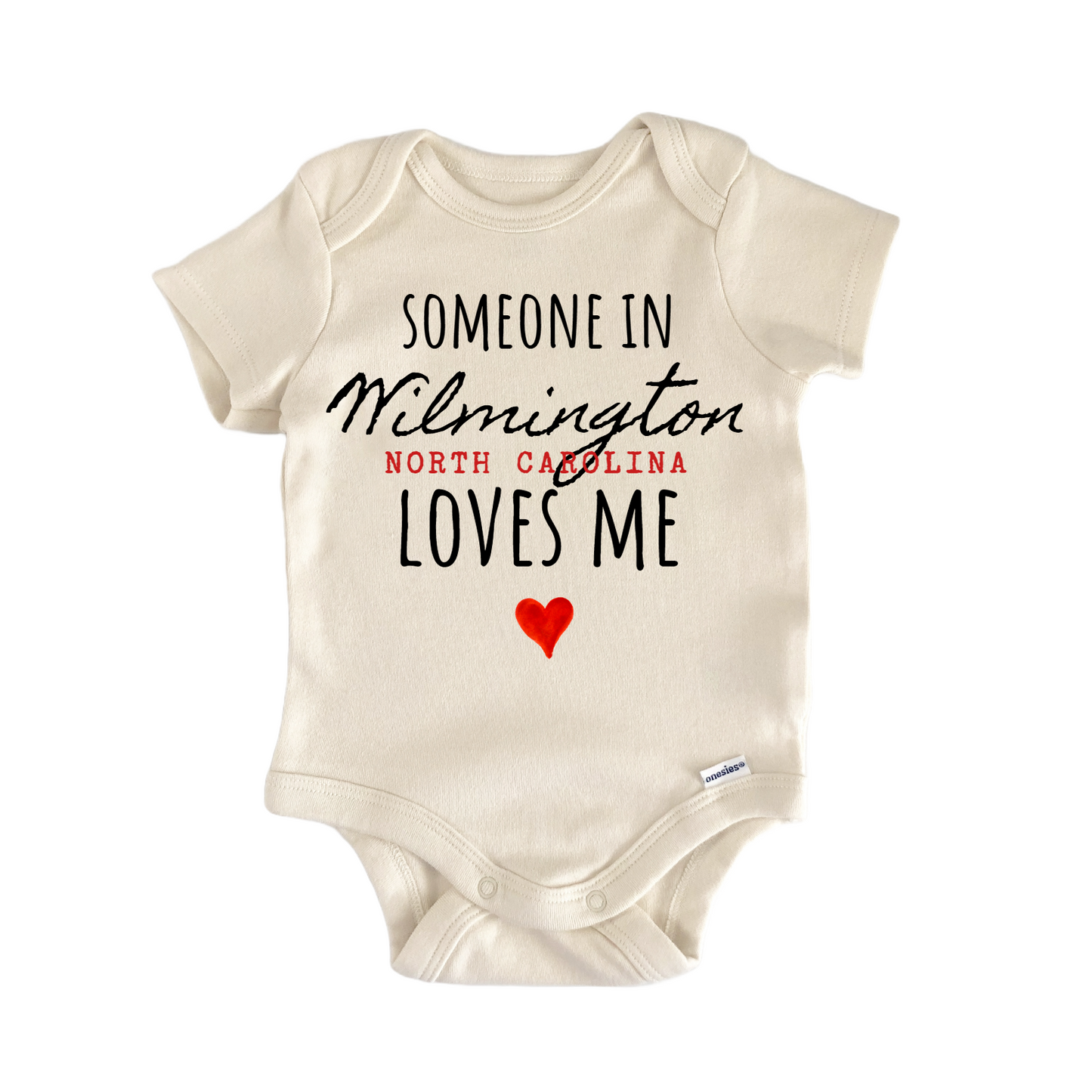 Wilmington North Carolina Baby Gift Baby Bodysuit