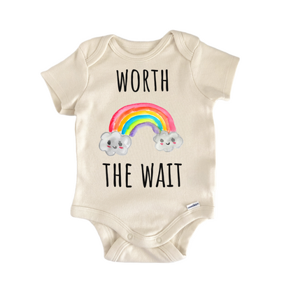 Worth The Wait IVF Miracle Baby Gift Baby Bodysuit