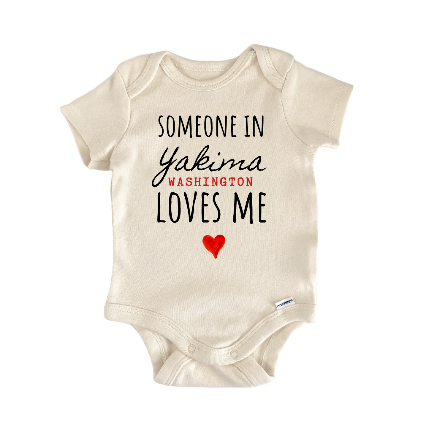 Yakima Washington Baby Gift Baby Bodysuit