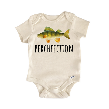 Yellow Perch Pumpkinseed Fish Freshwater Fishing Baby Gift Baby Bodysuit
